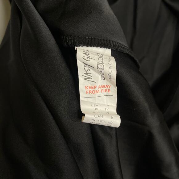 Nasty Gal Satin Dress - Picture 7 of 9